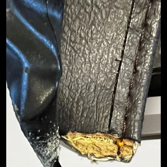 Vintage Hinomoto Brown No. 48 Japan Shoulder Strap No Key Camera Bag - Picture 11 of 11